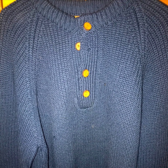 Great Northern Knitters Navy Blue Sweater - Picture 1 of 1